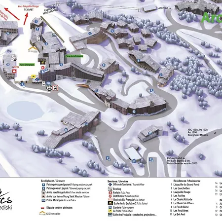 Varet - 5 Personnes A Arc 2000 Avec Vue Sur Les Pistes Et La Station Mae-2073 Apartment *